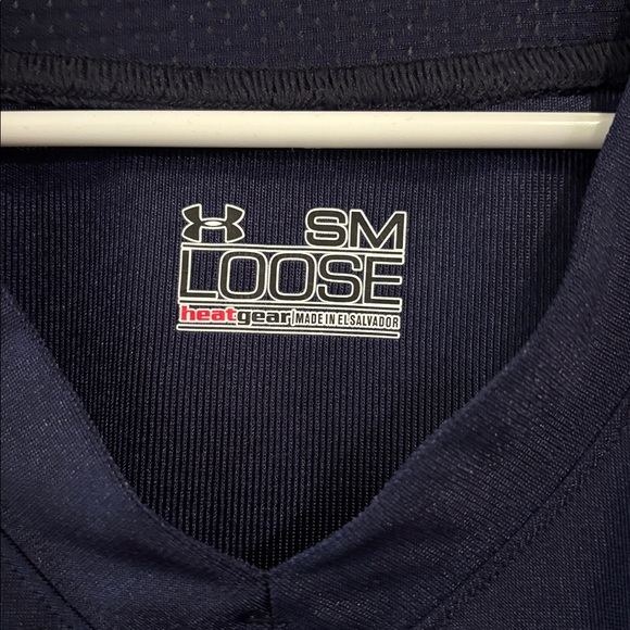 Under Armour Navy and White Men's Jersey - Picture 2 of 8